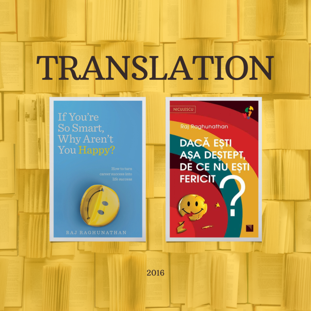 ThinkTrad translator; self development; book; English; Romanian;